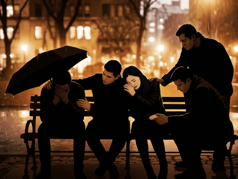 When grief knocks, we find comfort in the arms of&nbsp;Christ